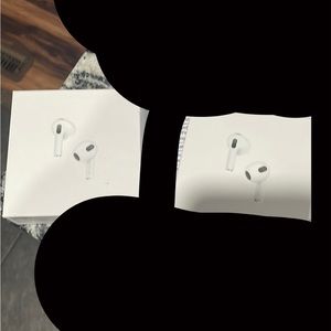 In opened air pods 100$ a peice